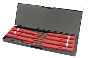 Ega-Master VDE 1000 Volt Electrician Precision Screwdriver Set, 7 piece - Bild 1 von 1
