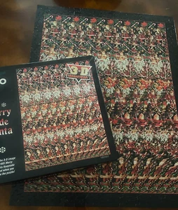 Puzzle Merry Old Santa 3D de Springbok Hallmark 1994 completo 500 un. - Imagen 1 de 8