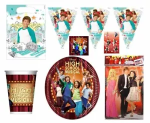 Musical de secundaria ~ Suministros para fiesta de cumpleaños - Vajilla y decoraciones - Imagen 1 de 8