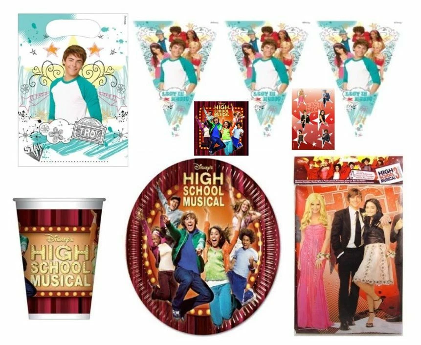 High School Musical ~ Birthday Party Supplies - Tableware & Decorations - Image 1 of 1