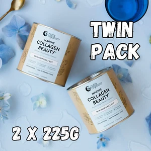 Nutra Organics Marine Collagen Beauty. 2 x 225g . TWIN PACK- Includes Shipping - Picture 1 of 17