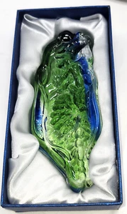Vintage glass Ornament Chine great wall of China Feng Shui Yakshiman Pea - Picture 1 of 15