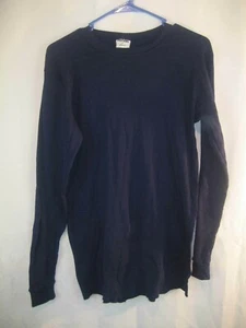 Poly Skin by ALLEN A Wool/Poly Navy Base Layer Underwear Top & Bottoms sz XL - Picture 1 of 7