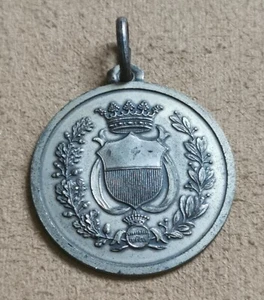 Esercito Italiano XII Deposito Misto Lucca 1969 Medaglia Ag 800 MM 32 - Imagen 1 de 4