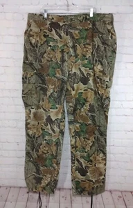 Hunting Pants Spartan Advantage Camouflage Men 46x34 (44x33) Made In USA Vintage - Picture 1 of 6