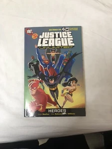 DC Justice League Unlimited Heroes by Adam Beechen Hardcover - Picture 1 of 3