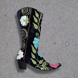 Edoche Suzani türkisch bunt bestickte Damenstiefel Größe 37 EU 6,5 US - Bild 1 von 9