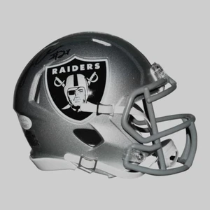 JONATHAN ABRAM SIGNIERTER RIDDELL SPEED RAIDERS MINIHELM, JSA COA #WIT106531 - Bild 1 von 4
