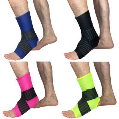 Men Sports Running Protective Gear Fitness Ankle Socks Foot Brace Support Guard  - Image 1 of 4