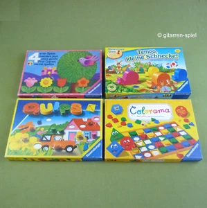 Lernspiele - Quips, Tempo kleine Schnecke, Colorama, 4 erste Spiele ab 3 J. Top! - Bild 1 von 6