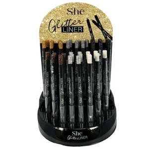 (SIE WÄHLEN DEN FARBTON) Glitzer Eyeliner Stift von She Makeup - Bild 1 von 11