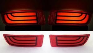 # 2 Red Bumper Lights Neon Rear Tail Marker for Mercedes Sprinter W906 2006-2015 - Picture 1 of 5