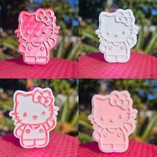 Set Of 4 Hello Kitty Straw Topper New