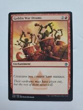 MTG Magic The Gathering Card Goblin War Drums Enchantment Red Masters 25