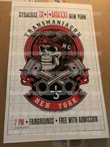 Blue Öyster Cult 2021 Gig Poster 11x17 Free tube Ship NY State Fair 9/1/21 1/100 - Picture 1 of 1