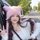 Thickened Plush Hat Winter Warm Beanie Hat Casual Knitted Hat