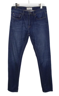 Chevignon Mauroy Tapered Jeans Herren W32 Schnurrhaare Knopf Fly Dunkel Freizeit - Bild 1 von 4