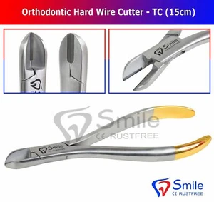 German TC Orthodontic Hard Wire Cutter Plier  13cm TC Dental Instruments  - Picture 1 of 4