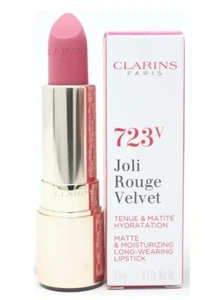 Clarins Joli Rouge Lipstick 0.1oz/3.5g New With Box 723V Raspberry - Picture 1 of 1