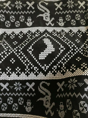 Chicago White Sox Blanket Black Holiday Pinwheel Fleece Throw Snowman New 2019 Cover