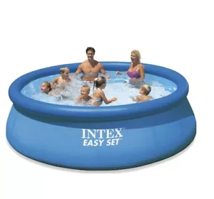 Intex 12' X 30" Swimming Pool Easy Set Pool with Filter Pump - Picture 1 of 4