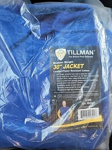 Tillman 9230 30" Lightweight Cowhide Fire Resistant FR Cotton WELDING JACKET - Picture 1 of 1