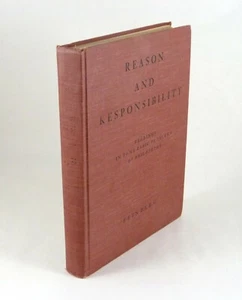 Reason and Responsibility ed. by Joel Feinberg Dickenson Publishing Co ©1965 1st - Picture 1 of 7