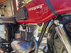 MZ ES 250/2 trophy deluxe rot/schwarz, BJ 1968 - Bild 1 von 4