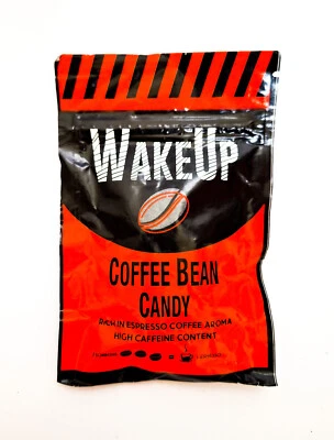 EDUARD EDEL GMBH Sweets Espresso Coffee Flavour WakeUp Coffe Bean Candy 45g Coffee Candies!