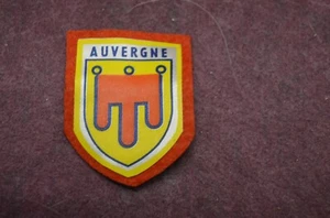 ANCIEN ÉCUSSON BISCOTTE GRECOIRE BLASON RÉGION AUVERGNE VILLE MOULIN CPA - Foto 1 di 1