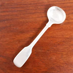 HAYNE & CATER ENGLISH STERLING SILVER MASTER SALT / CONDIMENT SPOON 1844 NO MONO - Picture 1 of 4