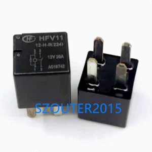 5 PIEZAS HFV11 12-H-R Relé 12VDC 20A 4PIN NUEVO - Imagen 1 de 1