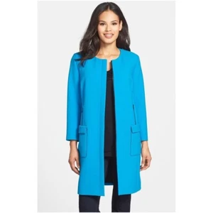 NWT Classiques Entier Coat Jacket Women Blue XS - Picture 1 of 5