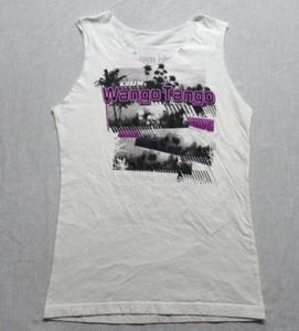 KIIS FM Wango Tango 2012 modifiziertes T-Shirt Small weiß Nicki Minaj Pitbull Bieber - Bild 1 von 8