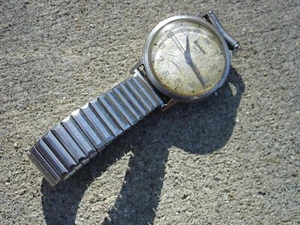 Vintage Bulova Aerojet M7 Automatikuhr Edelstahl zum Teile restaurieren - Bild 1 von 9