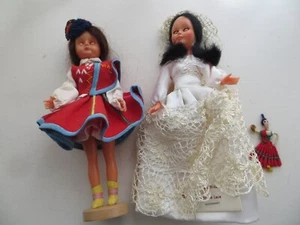 Vintage Maltese Bride Doll & Traditional Malta Costume Doll - Picture 1 of 5