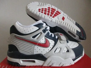 NIKE AIR TRAINER 3 (GS) "USA" MIDNIGHT NAVY SZ 5.5Y-WOMENS SZ 7 [CN9750-400] - Picture 1 of 5