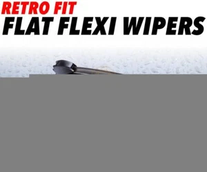 Proton Persona Wira Front Aero Flat Wiper Blades x 2 - Picture 1 of 1