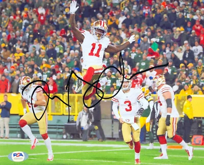 PSA/DNA SF 49ers MARQUISE GOODWIN Signed Autographed 8x10 Football Photo Foto 1 de 2