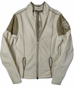 Women's Harley Davidson Fleece Jacket Tall Small Quilted & Embroidered RN103819 - Picture 1 of 5