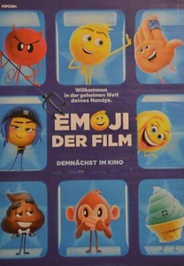 EMOJI - A3 Poster 42x28cm - Der Film 2017 Plakat Filmplakat Sammlung Magazine - Bild 1 von 1