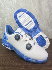 G/Fore MG4 G/Drive Herren Golfschuhe Größe 11 Wasserdicht Leder Cielo Camouflage Sohle - Bild 1 von 10