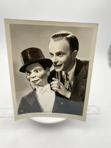 VTG, Edgar Bergen and Charlie McCarthy 8x10 photo, Universal Star - Picture 1 of 8