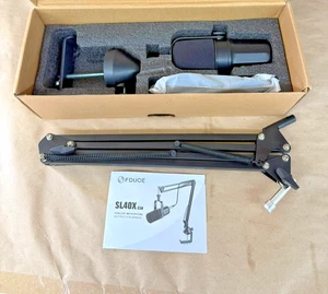 FDUCE SL40X XLR Dynamic Microphone for Vocal Recording, Podcasting, Gaming Black - Picture 1 of 2