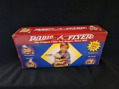 Scooter rojo miniatura Radio Flyer vintage, modelo #557 paquetes nuevos y sellados Foto 1 de 4