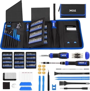 XOOL 200-in-1 Precision Screwdriver Kit – 164 Bits, Flexible Shaft, Full Repair - Foto 1 di 8