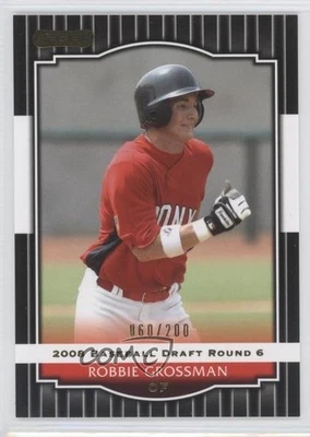 2008 Razor Signature Series Black /200 Robbie Grossman #76 - Image 1 of 2