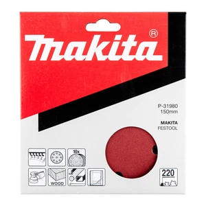 Makita Schleifpapier P-31980 10 Stück • Ø 150 mm • Körnung 220 - Bild 1 von 1