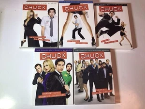 Chuck - Seasons 1, 2, 3, 4, 5 (1-5) - Complete Series (DVD) - Picture 1 of 16