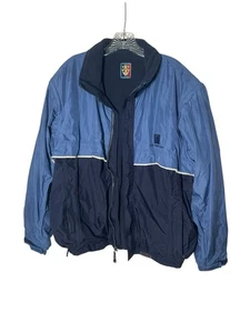 Sunice Full Rain Jacket Zip Jacket Hood The Hamptons Men' Blue No Size - Picture 1 of 6
